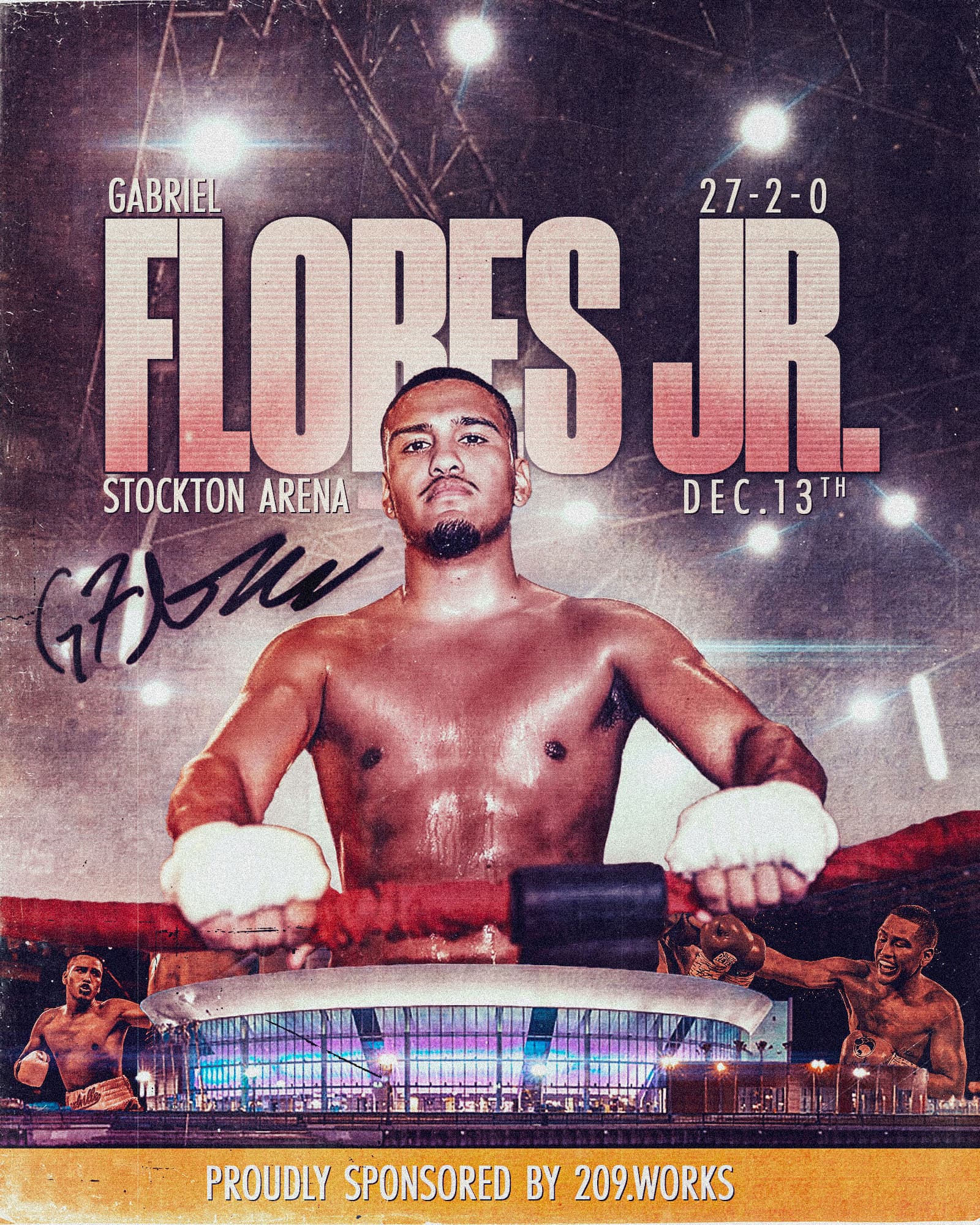 Gabe Flores Jr. - 209.works Sponsorship